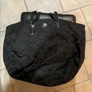 Black coach bag